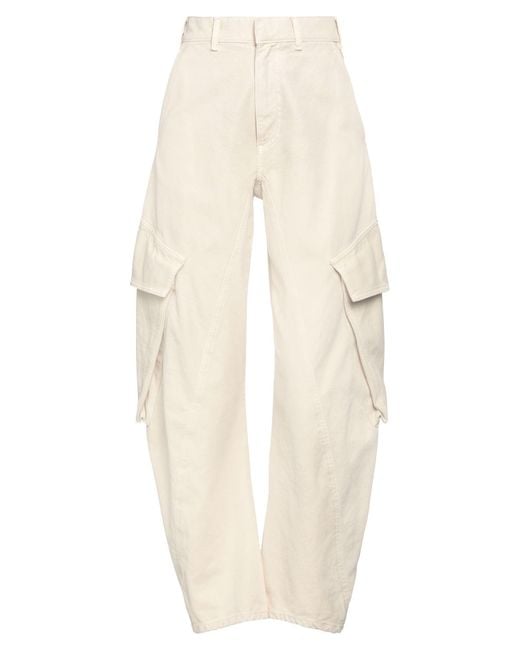 J.W. Anderson Natural Pants Cotton