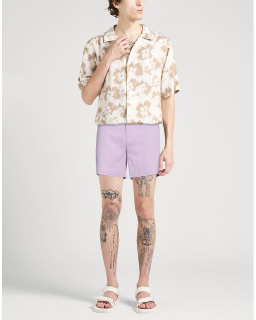 Shorts E Bermuda di MSGM in Purple da Uomo