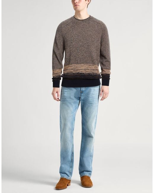 Drumohr Gray Sweaters for men