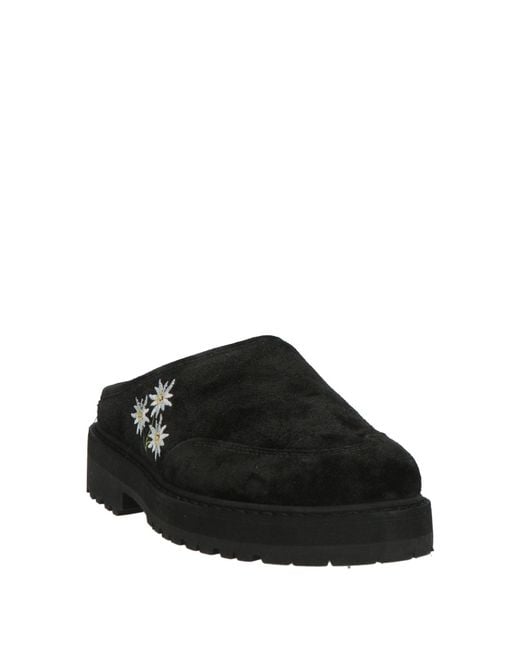 Diemme Black Mules & Clogs