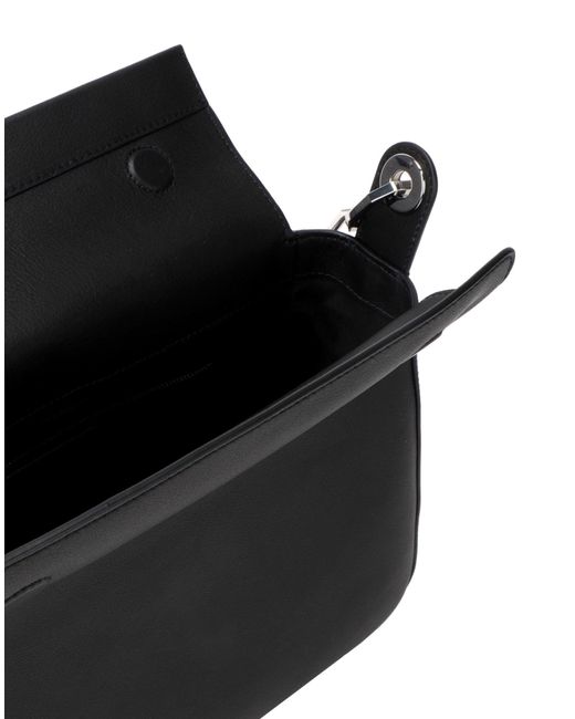 karl lagerfeld black shoulder bolsa