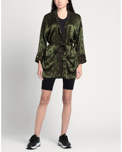 ALESSIA SANTI Green Jacke & Anorak