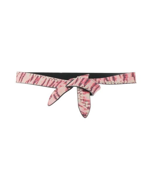 Isabel Marant Pink Belt Calfskin
