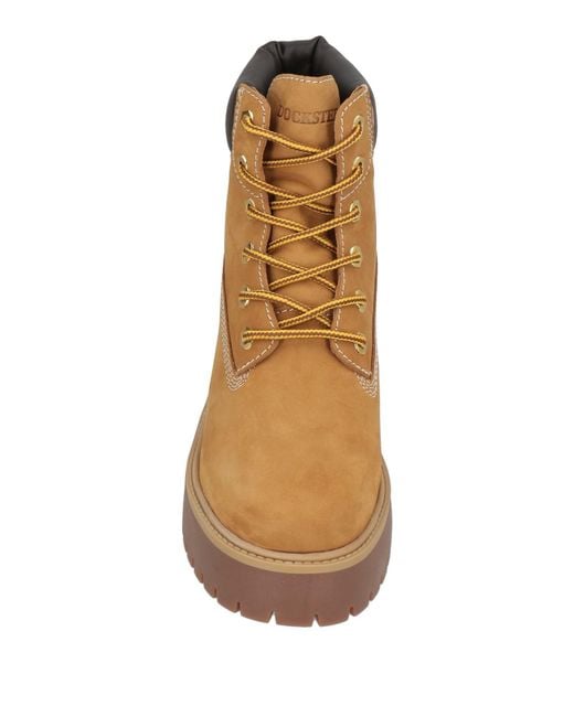 Docksteps Brown Camel Ankle Boots Leather