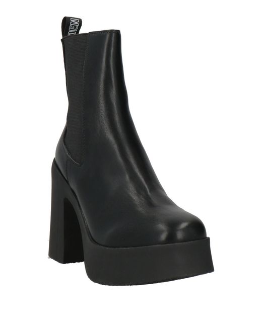 Steve Madden Black Ankle Boots