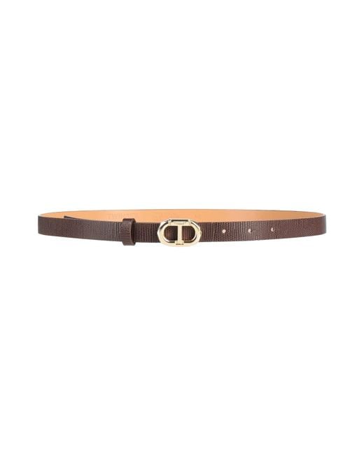 Twinset White Belt