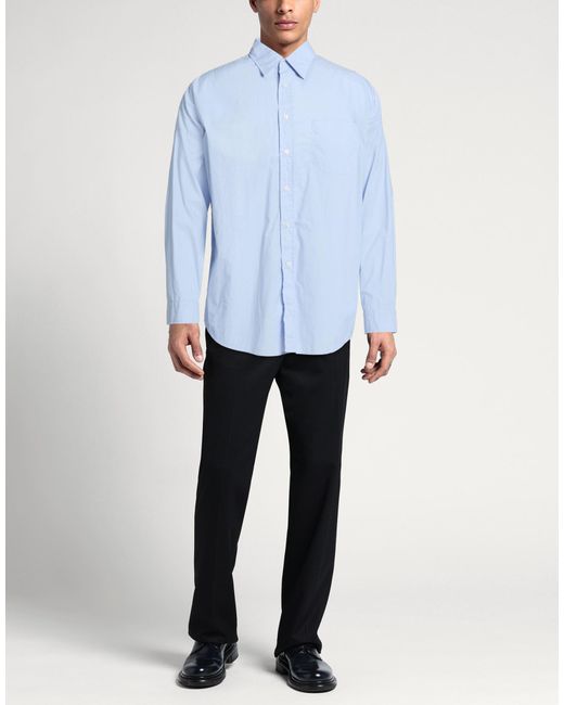 GMF 965 Blue Shirt Cotton for men