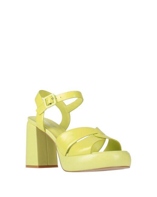 Jeannot Yellow Sandals