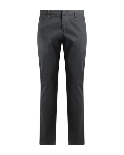 Dondup Gray Trouser for men