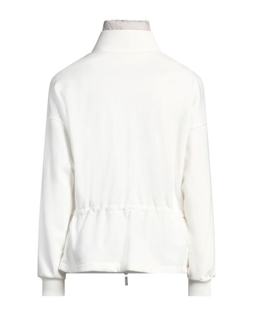 Moorer White Jacket Cotton, Polyamide