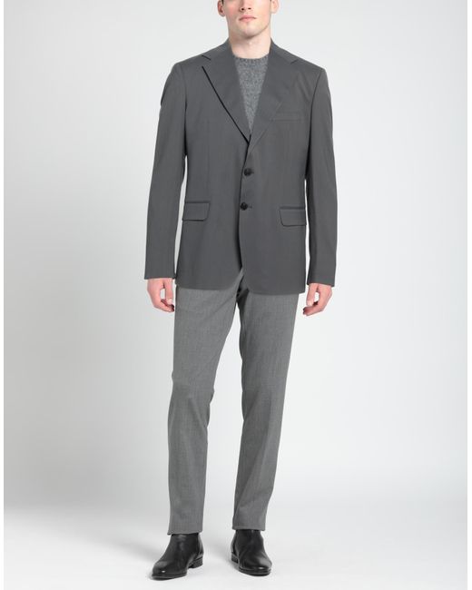 Low Brand Gray Blazer for men