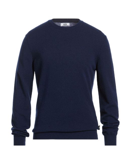 Pullover Ice Iceberg de hombre de color Blue