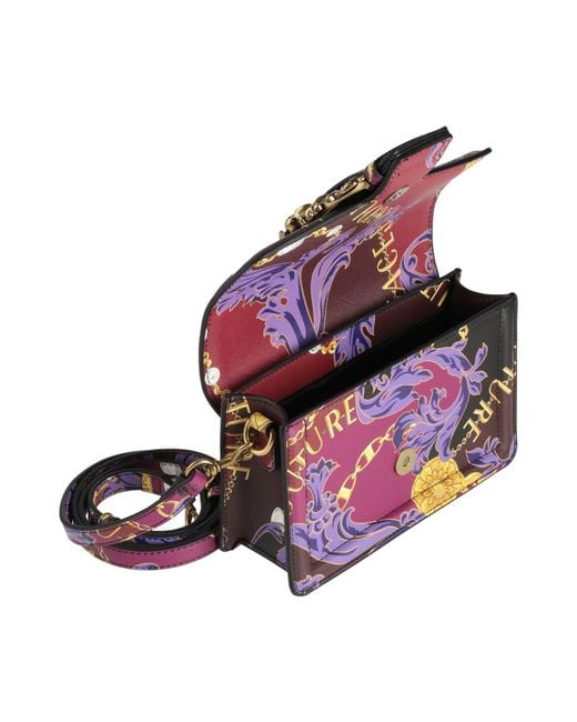 Versace Jeans Couture Purple Handbag