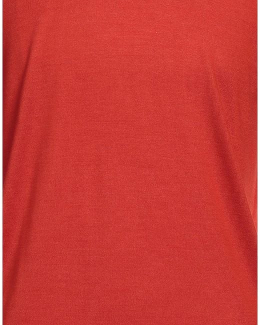 Fedeli Red Jumper for men