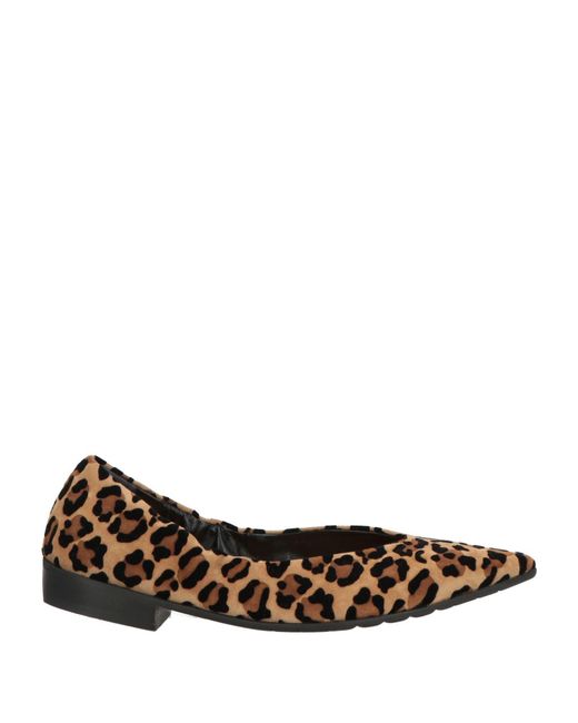 Mara Bini Brown Ballet Flats