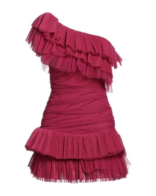 SIMONA CORSELLINI Red Mini Dress