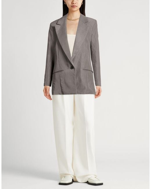 AllSaints Gray Blazer