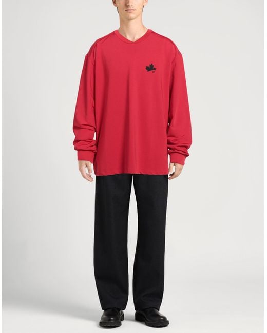 DSquared² Red T-shirt for men