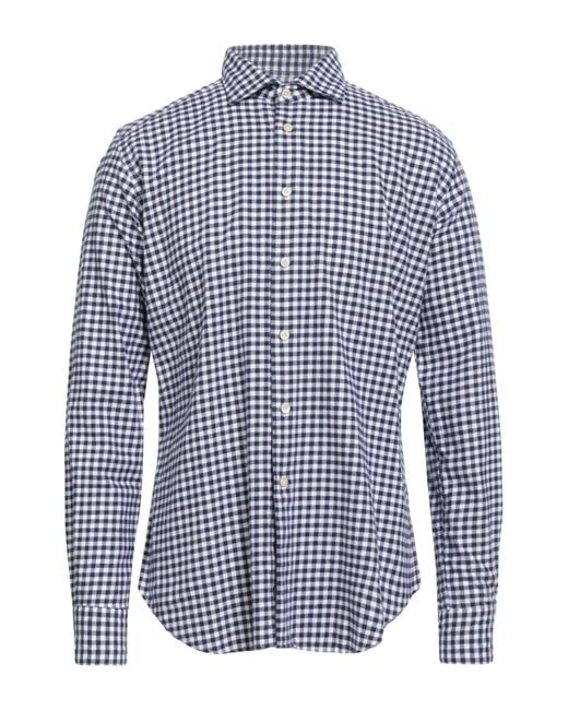 ALEX INGH Blue Shirts for men