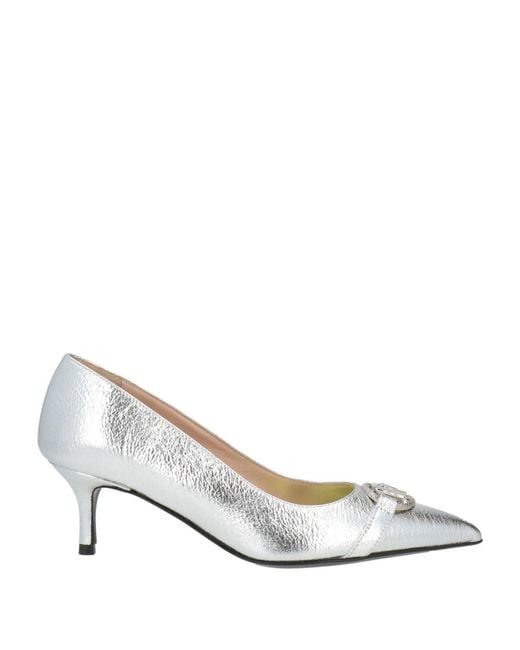 John Richmond White Pumps Leather