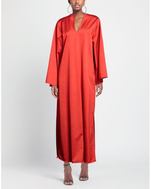 Vestito Lungo di By Malene Birger in Red