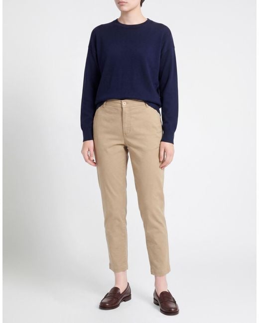 Teleria Zed Natural Pants Cotton, Polyester, Elastane