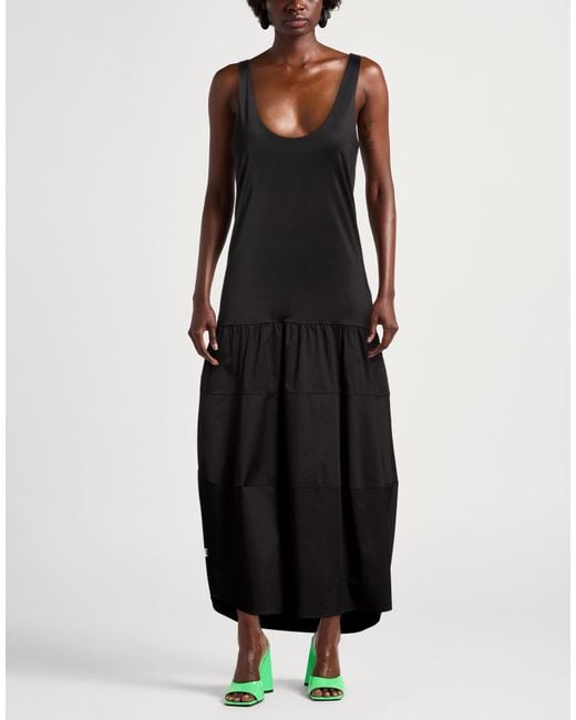 Jijil Black Midi Dresses