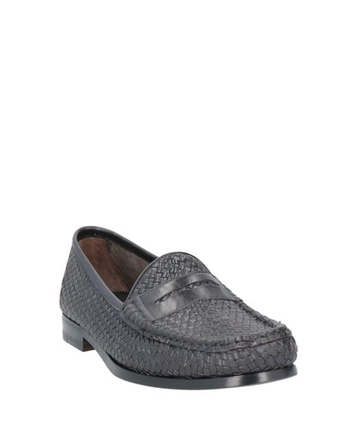 Tom Ford Gray Loafers Calfskin for men