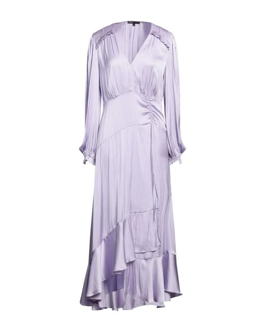 Maje Purple Midi Dress