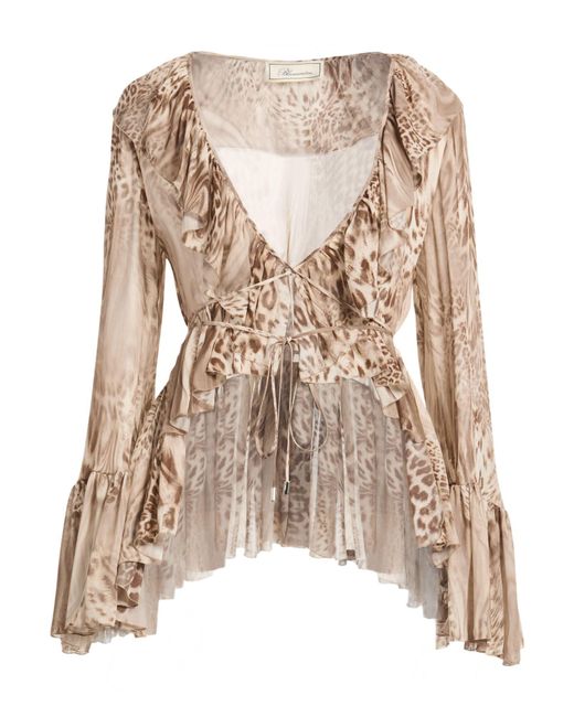 Top Blumarine de color Natural