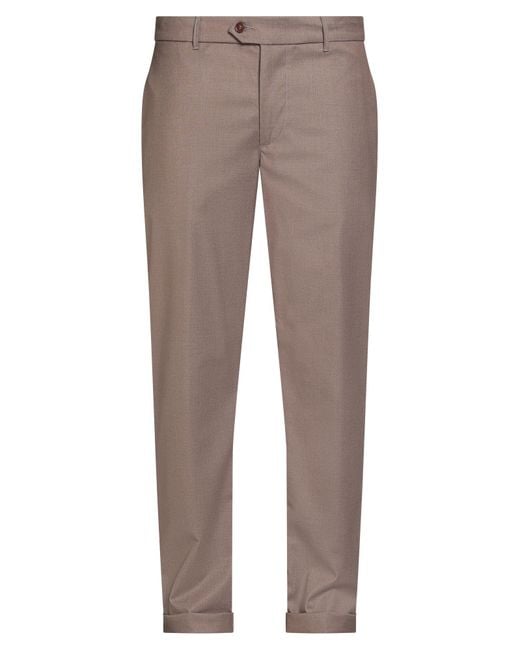 0/zero Construction Gray Pants Polyester, Viscose, Elastane for men