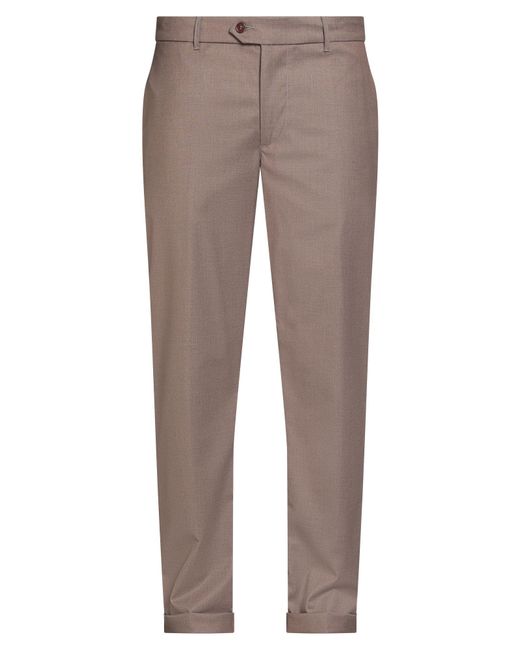 0/zero Construction Gray Pants Polyester, Viscose, Elastane for men