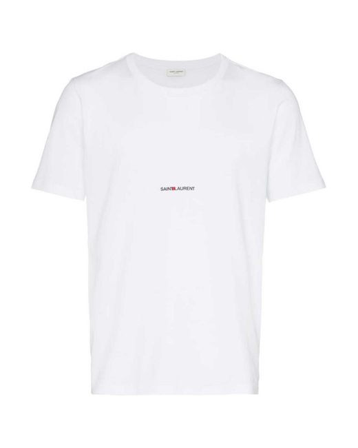 Saint Laurent T-shirts in White für Herren