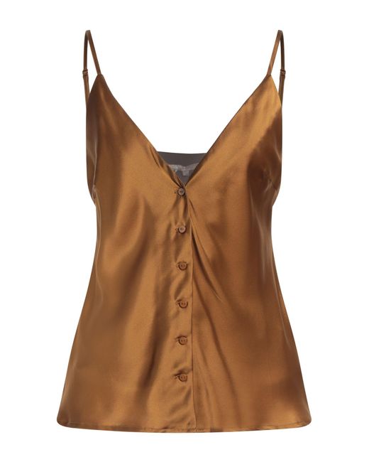 Gold Hawk Brown Top