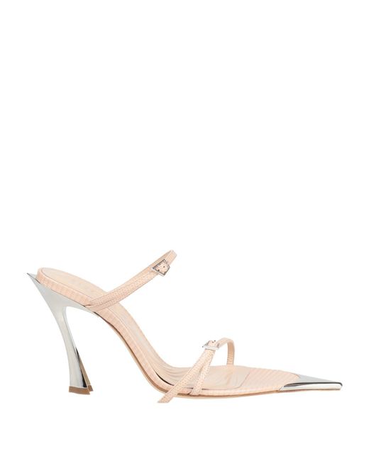 Mugler Natural Sandals