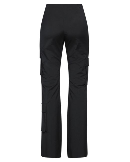 Philosophy Di Lorenzo Serafini Black Cargo Utility Trousers Pants