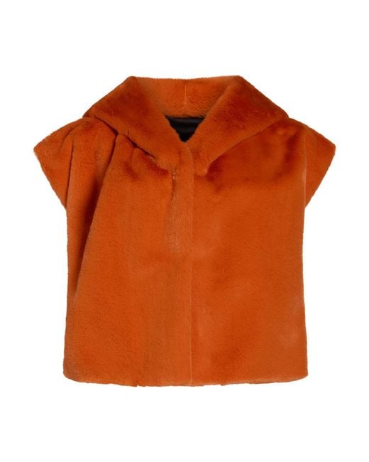 Shirtaporter Orange Shearling & Teddy