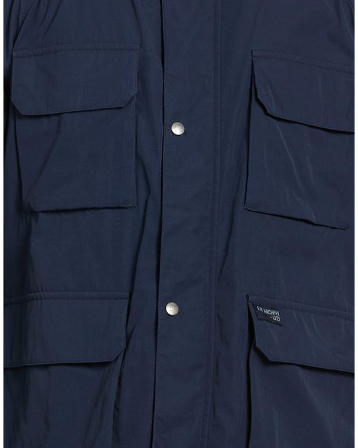 Fay Blue Jacket Polyacrylic for men