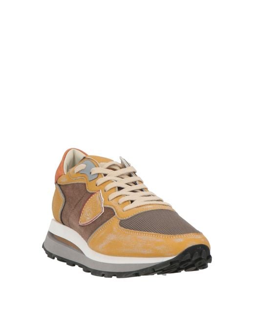 Philippe Model Brown Trainers for men