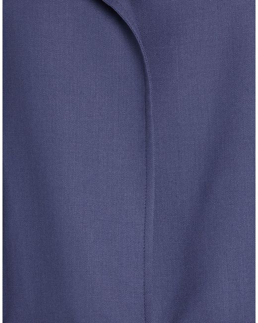Marella Blue Monochrome Jacket Virgin Wool