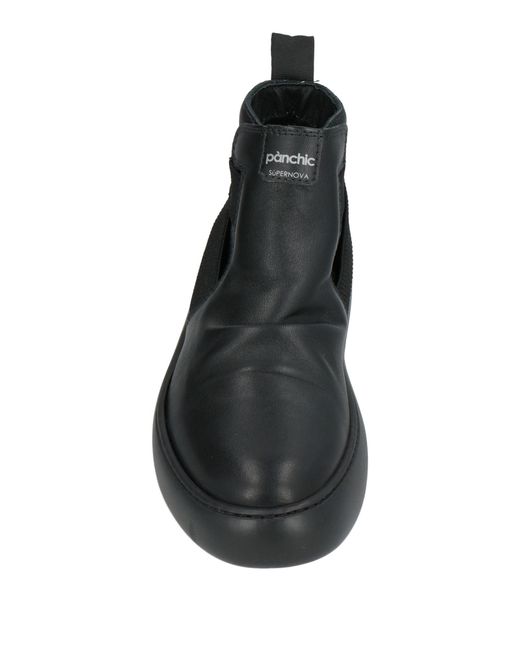 Pànchic Black Sneakers Leather