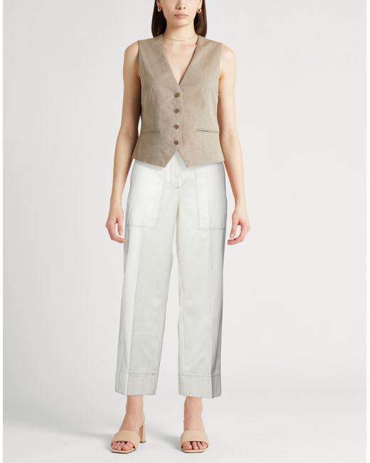 Thom Browne White Trouser