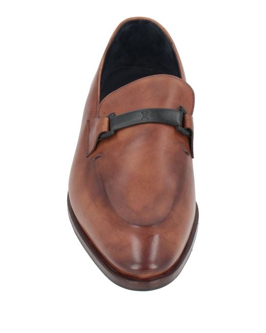 Sutor Mantellassi Brown Loafers Leather for men
