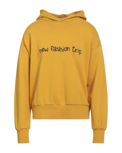 INBETWEENERS Yellow Sweatshirts for men