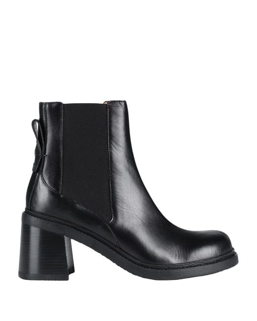 See By Chloé Black Ankle Boots