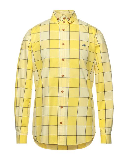 Vivienne Westwood Yellow Shirt for men