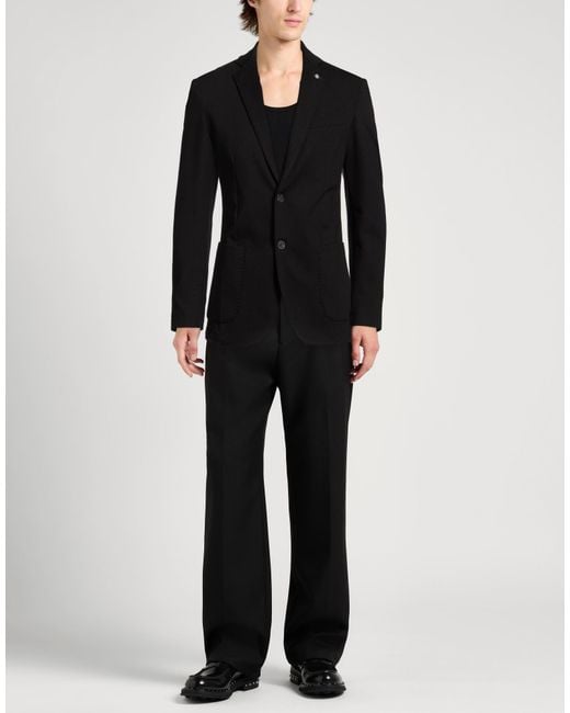 Imperial Black Blazer for men
