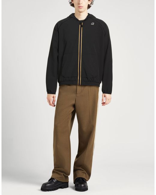 K-Way Black Jackets for men