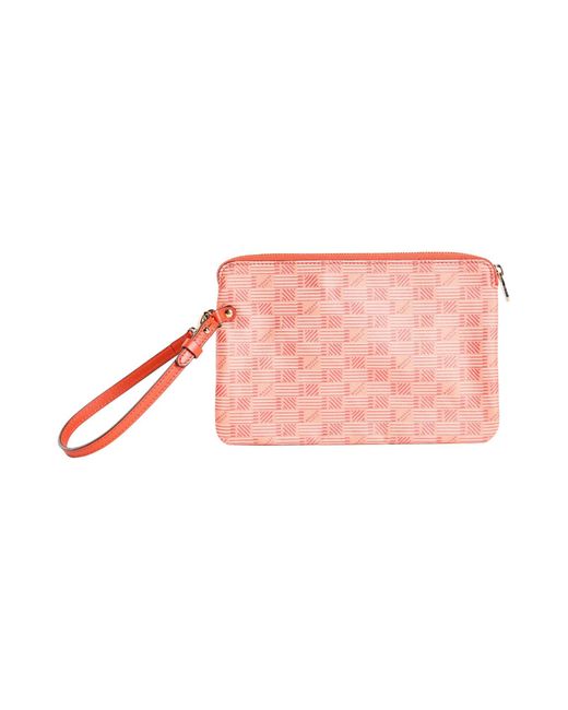 Moreau Paris Pink Pouch Leather