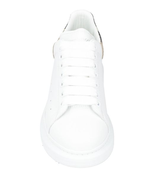 McQueen White Trainers